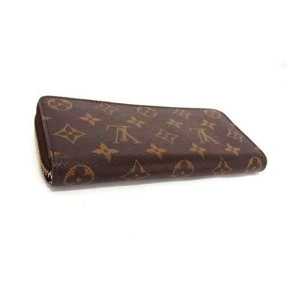 🌷Louis Vuitton Monogram Clemence Zippy Long Wallet Rose Ballerine Pink Interior - Picture 4 of 15